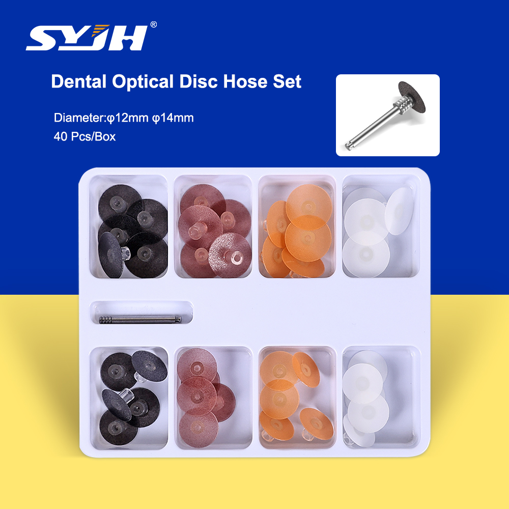 Teeth Whitening Kit - SYJH 40Pcs Dental Polishing Discs Kit